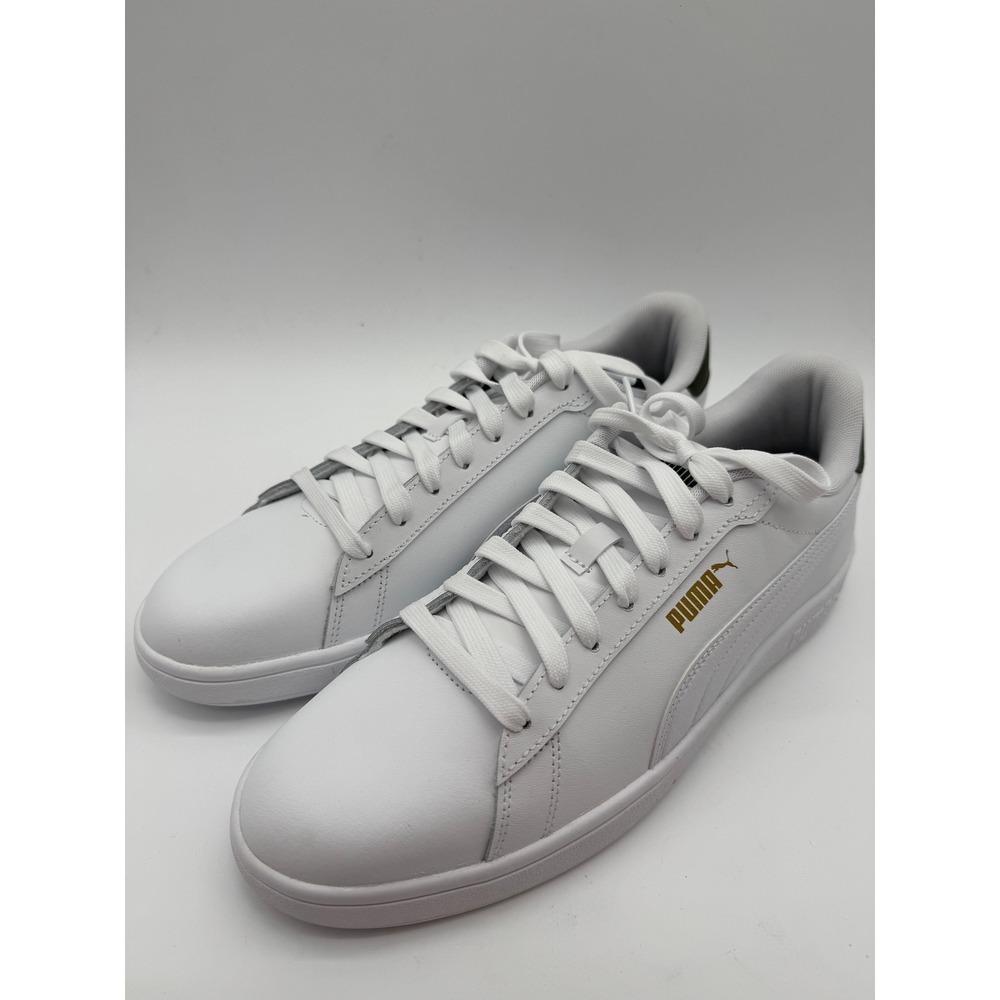Puma Men's Ace Court Shoes Size 11 White Casual Sneakers Lace Up